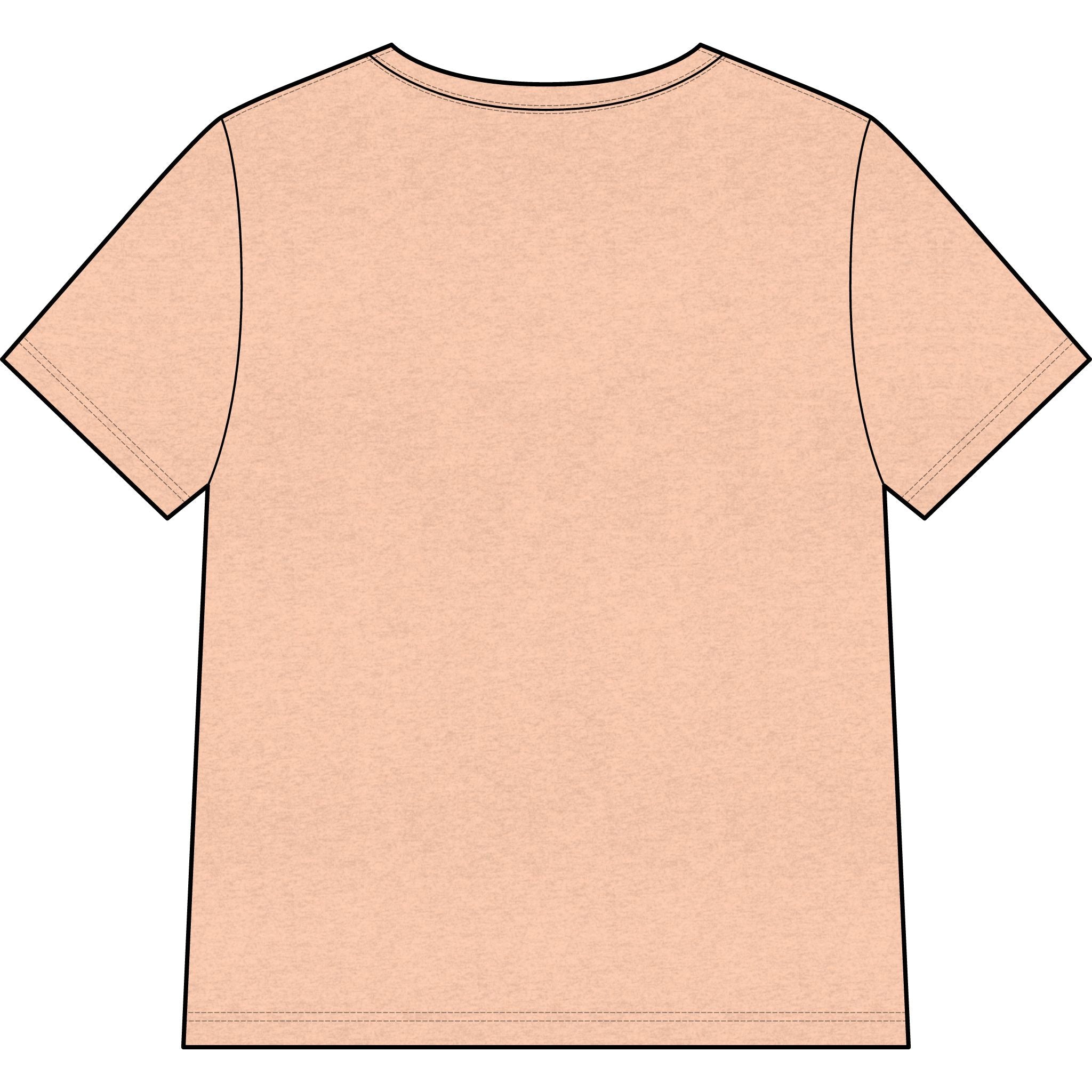 Clean Athletics™ Women’s Relaxed V-Neck Tee 02