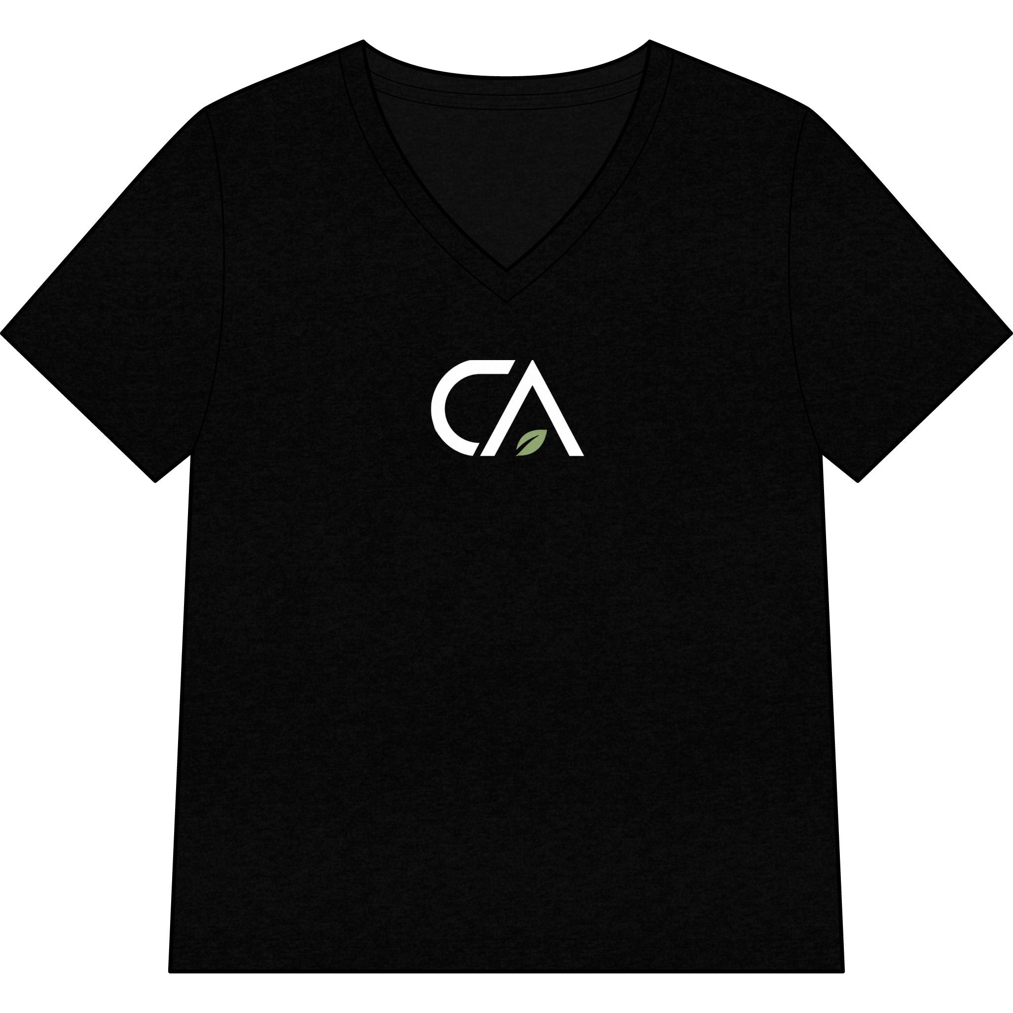 Clean Athletics™ Women’s Relaxed V-Neck Tee 02