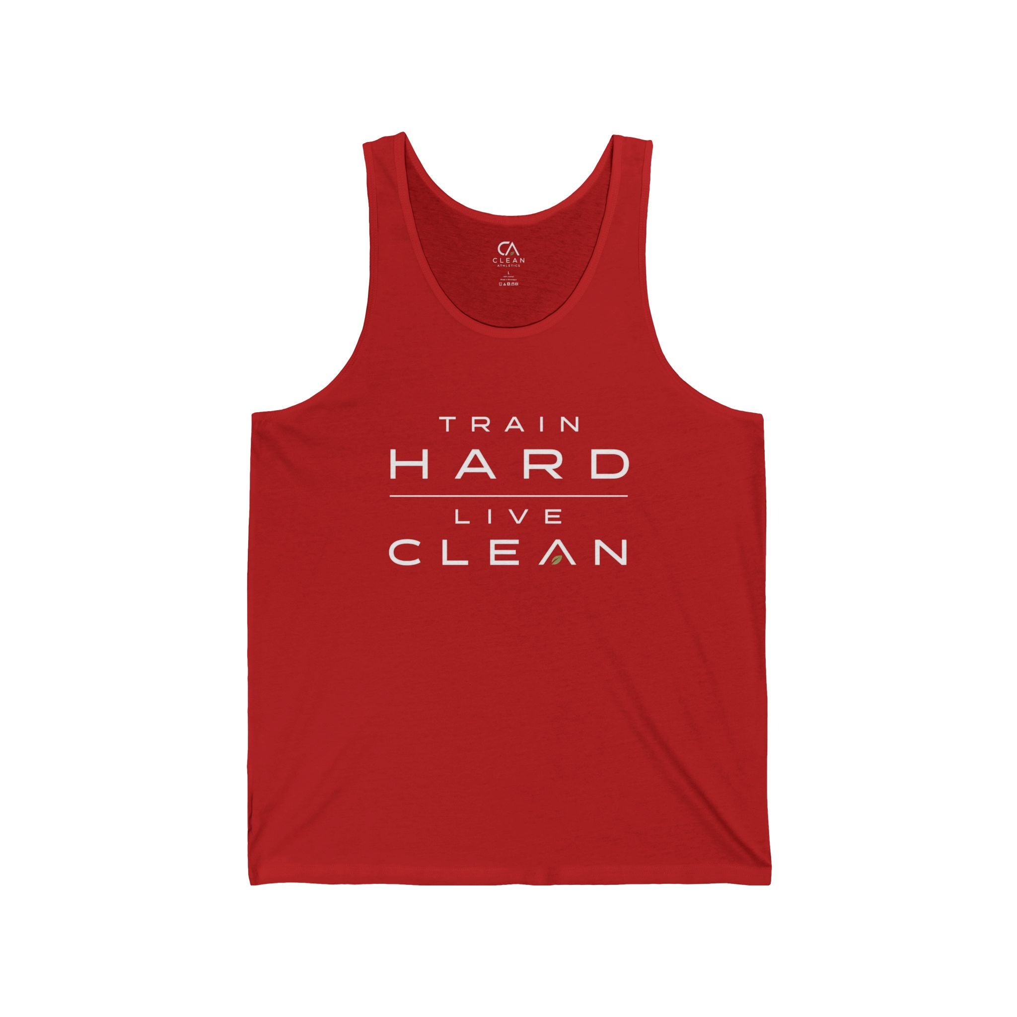 Clean Athletics™ Premium Motto Tank | Unisex
