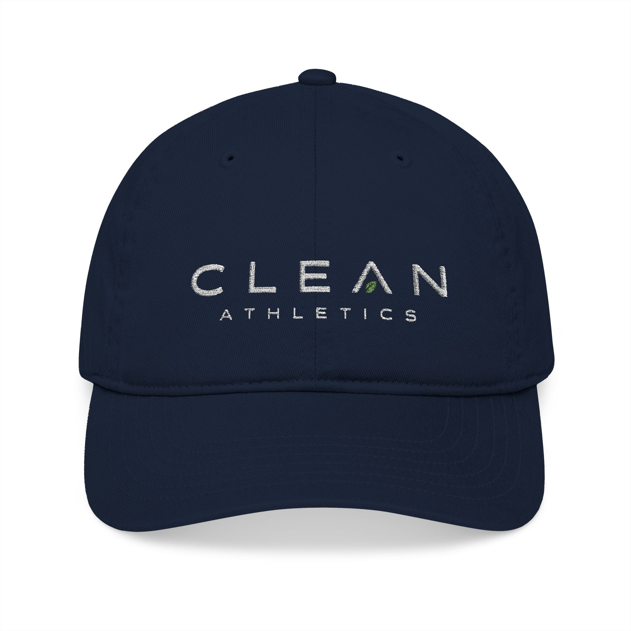 Clean Athletics™ Organic Baseball Cap 02 (Embroidered) | Unisex