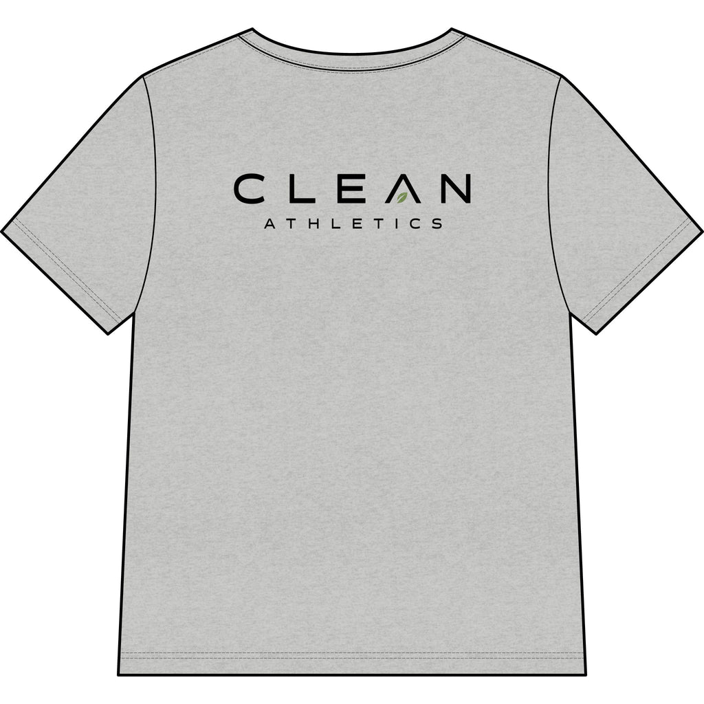 Clean Athletics™ Women’s Relaxed V-Neck Motto Tee