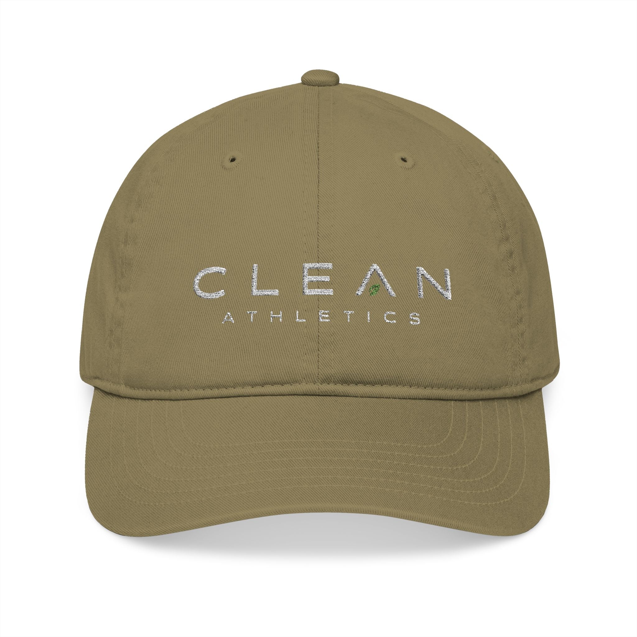 Clean Athletics™ Organic Baseball Cap 02 (Embroidered) | Unisex