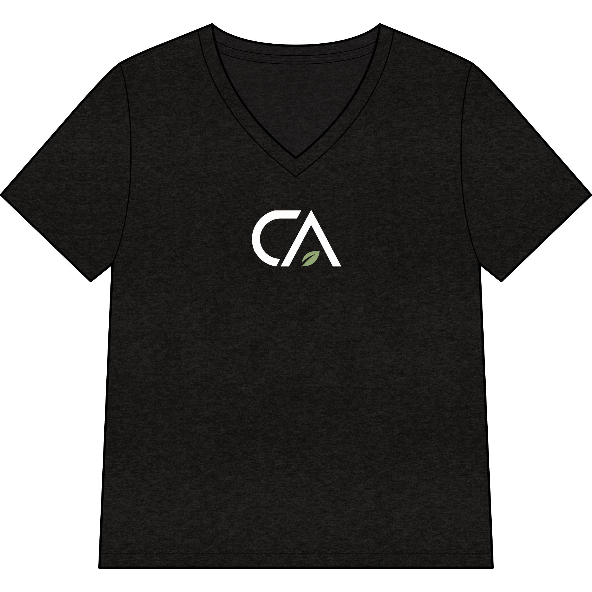 Clean Athletics™ Women’s Relaxed V-Neck Tee 02
