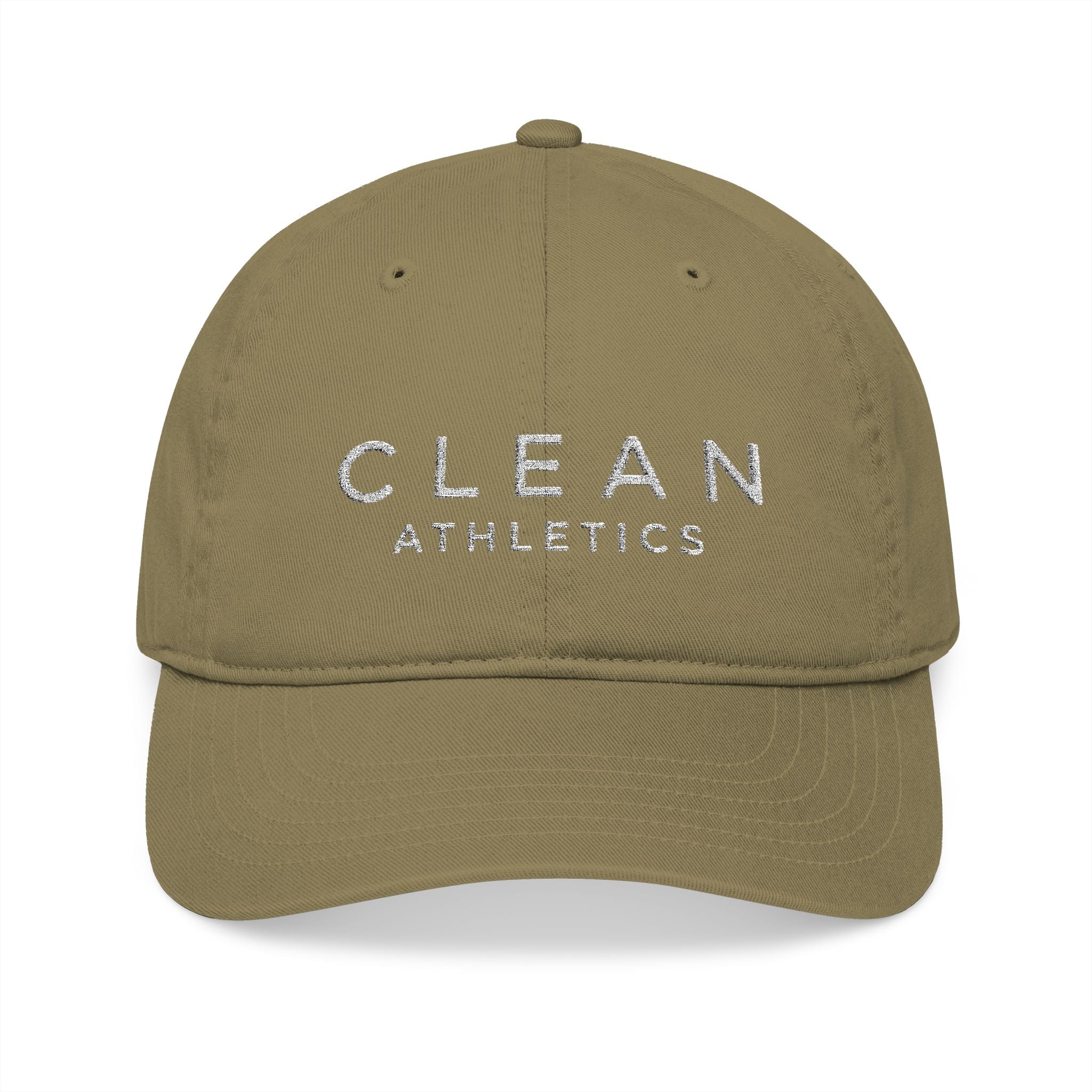 Clean Athletics™ Organic Baseball Cap 02 (Embroidered) | Unisex