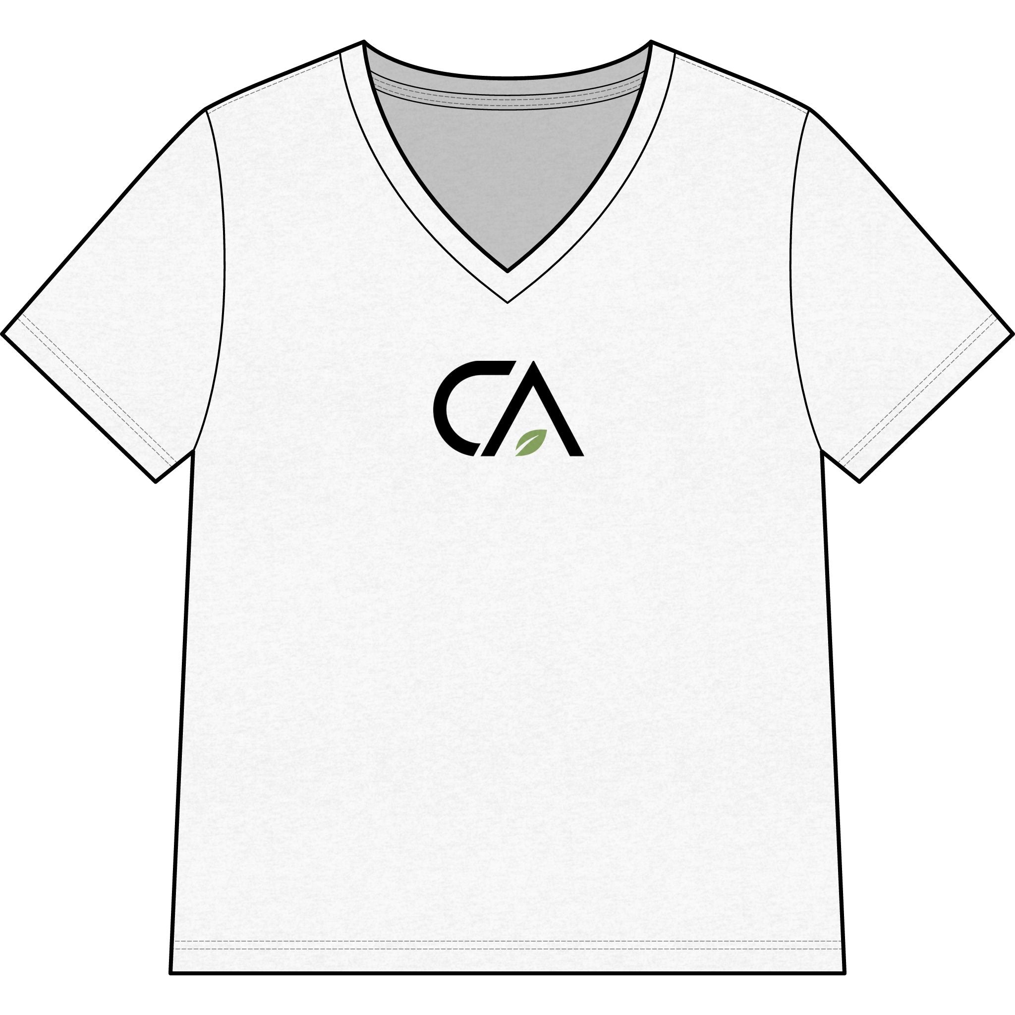 Clean Athletics™ Women’s Relaxed V-Neck Tee 02