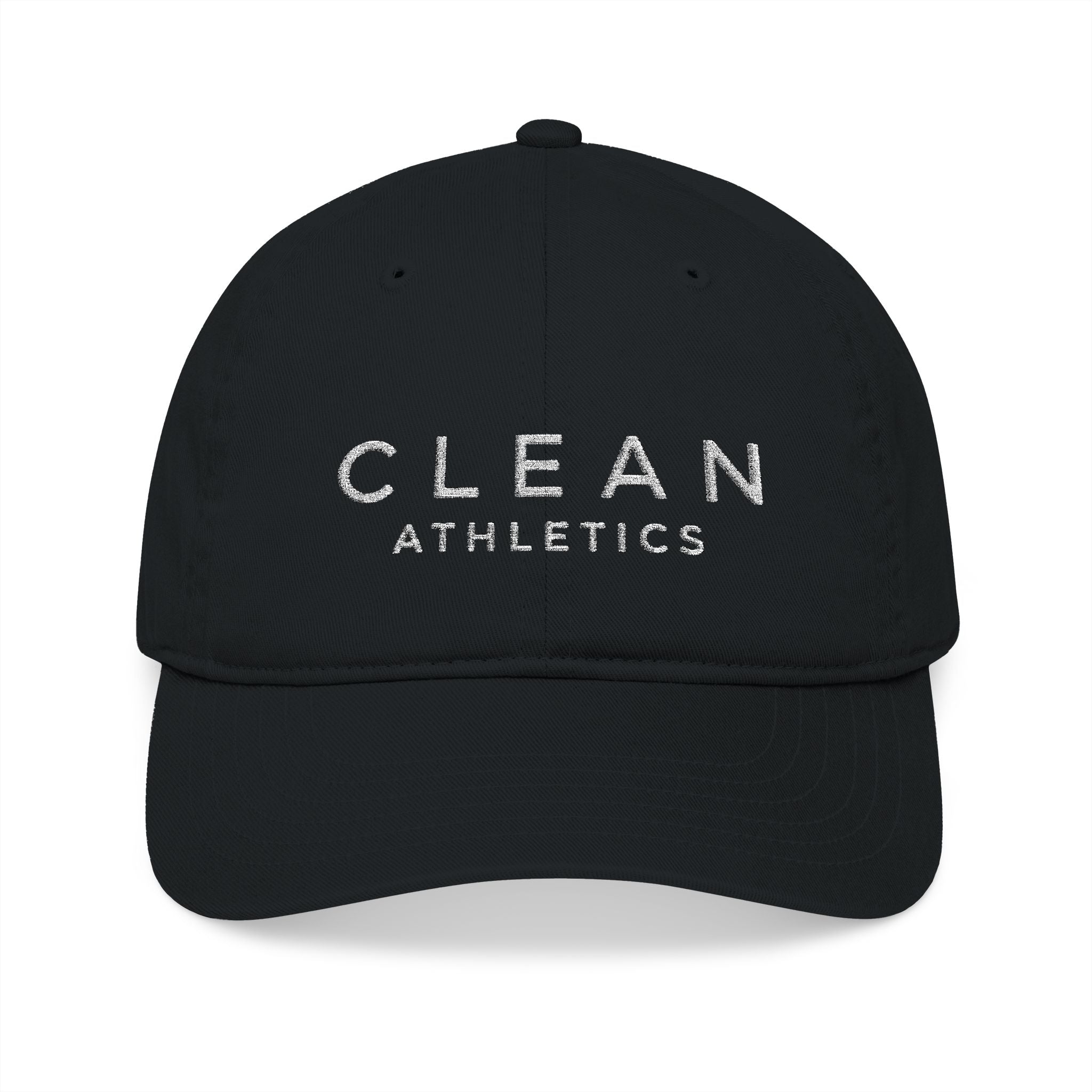 Clean Athletics™ Organic Baseball Cap 02 (Embroidered) | Unisex