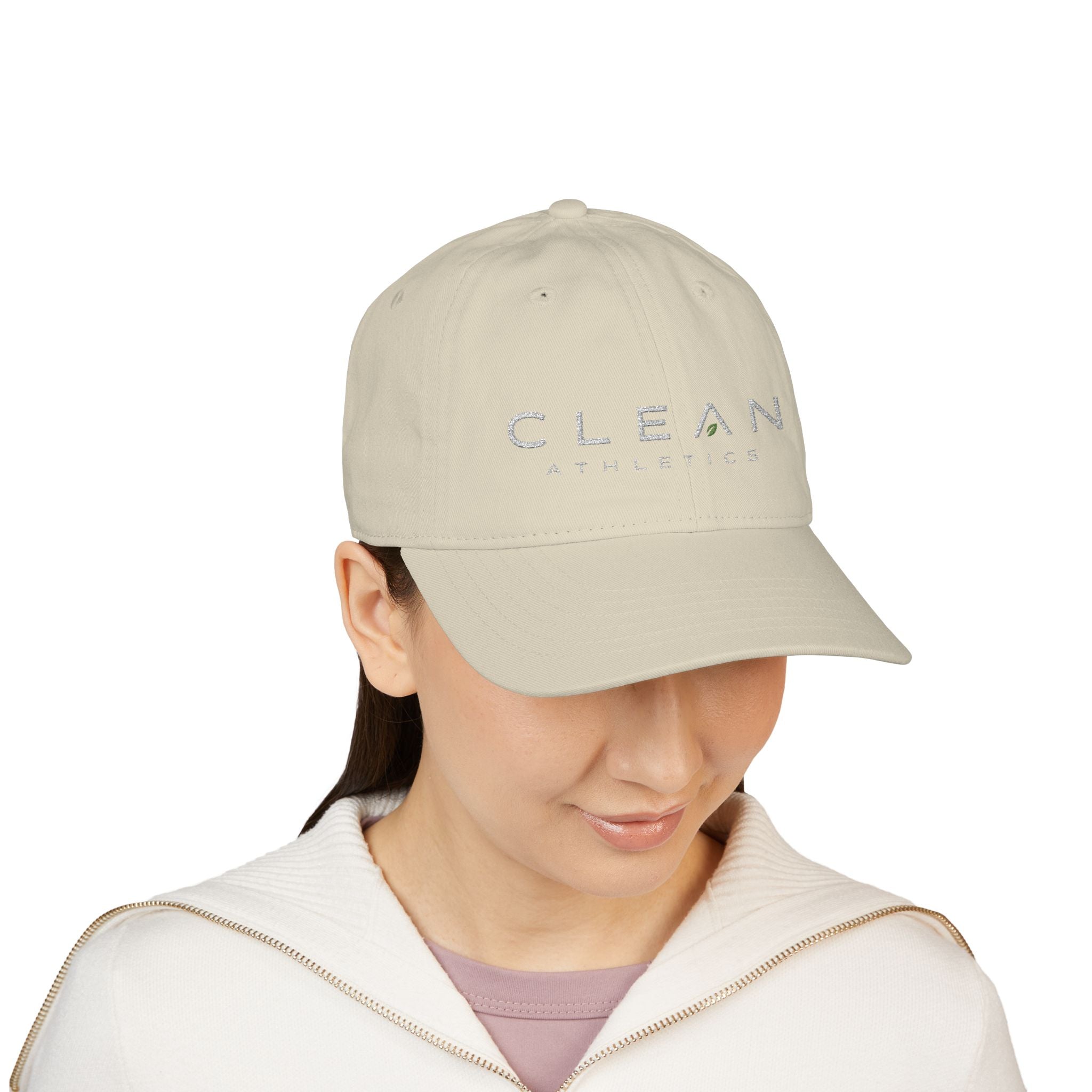 Clean Athletics™ Organic Baseball Cap 02 (Embroidered) | Unisex