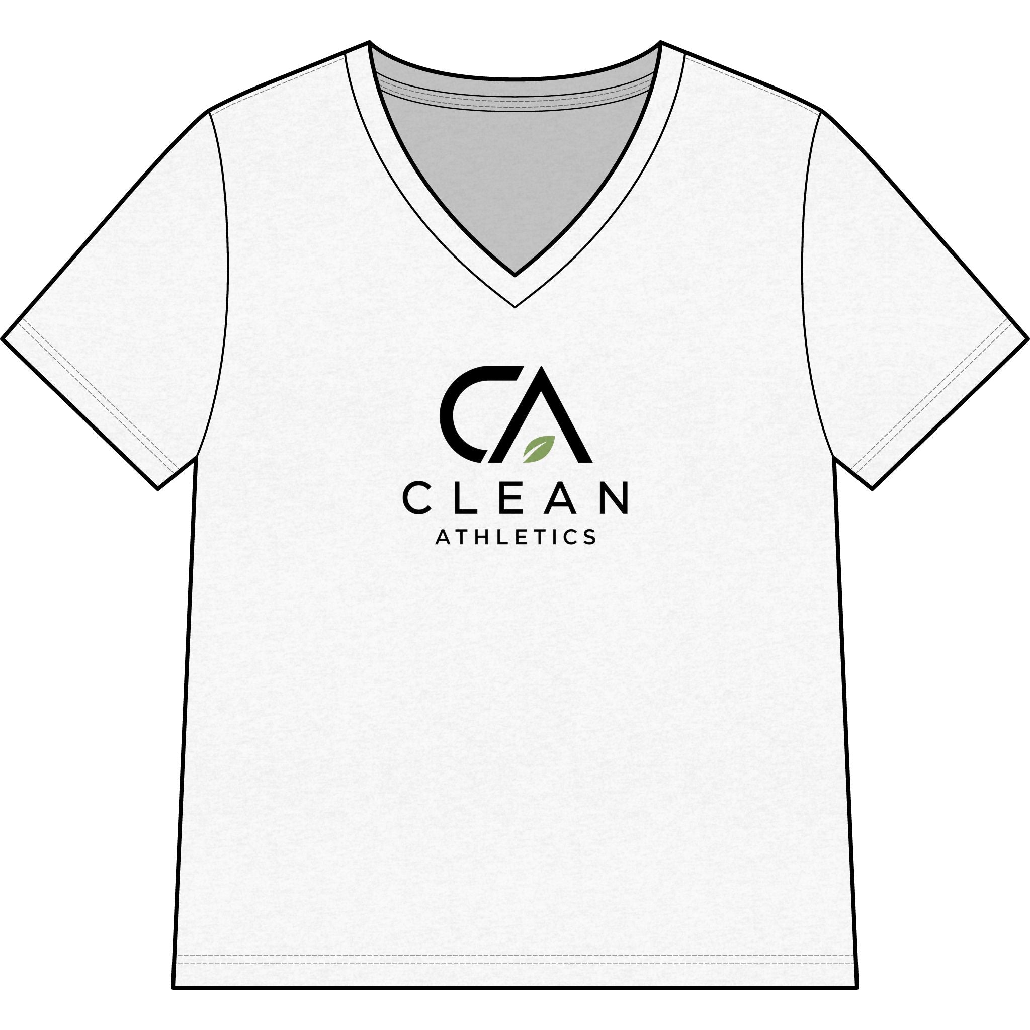 Clean Athletics™ Women’s Relaxed V-Neck Tee