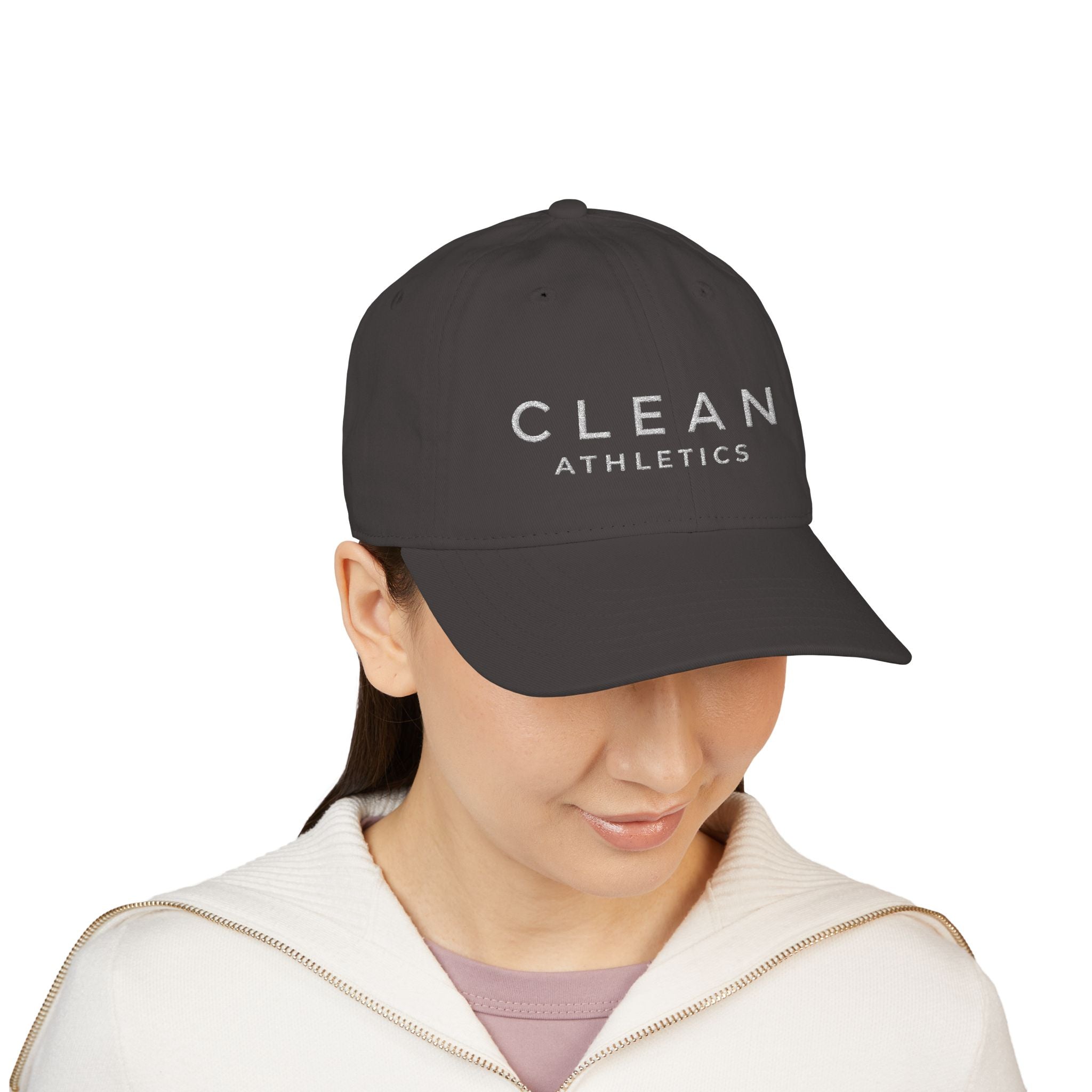 Clean Athletics™ Organic Baseball Cap 02 (Embroidered) | Unisex