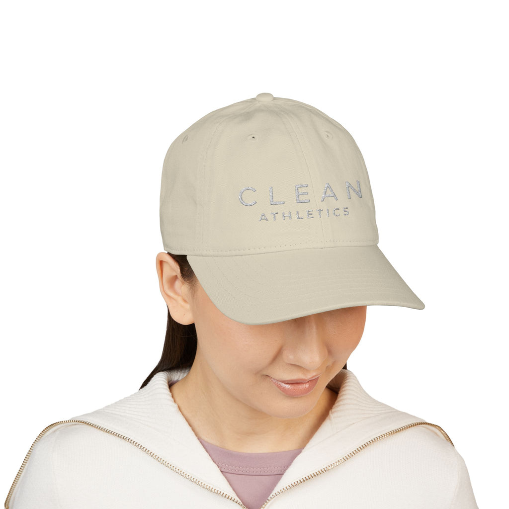 Clean Athletics™ Organic Baseball Cap 02 (Embroidered) | Unisex