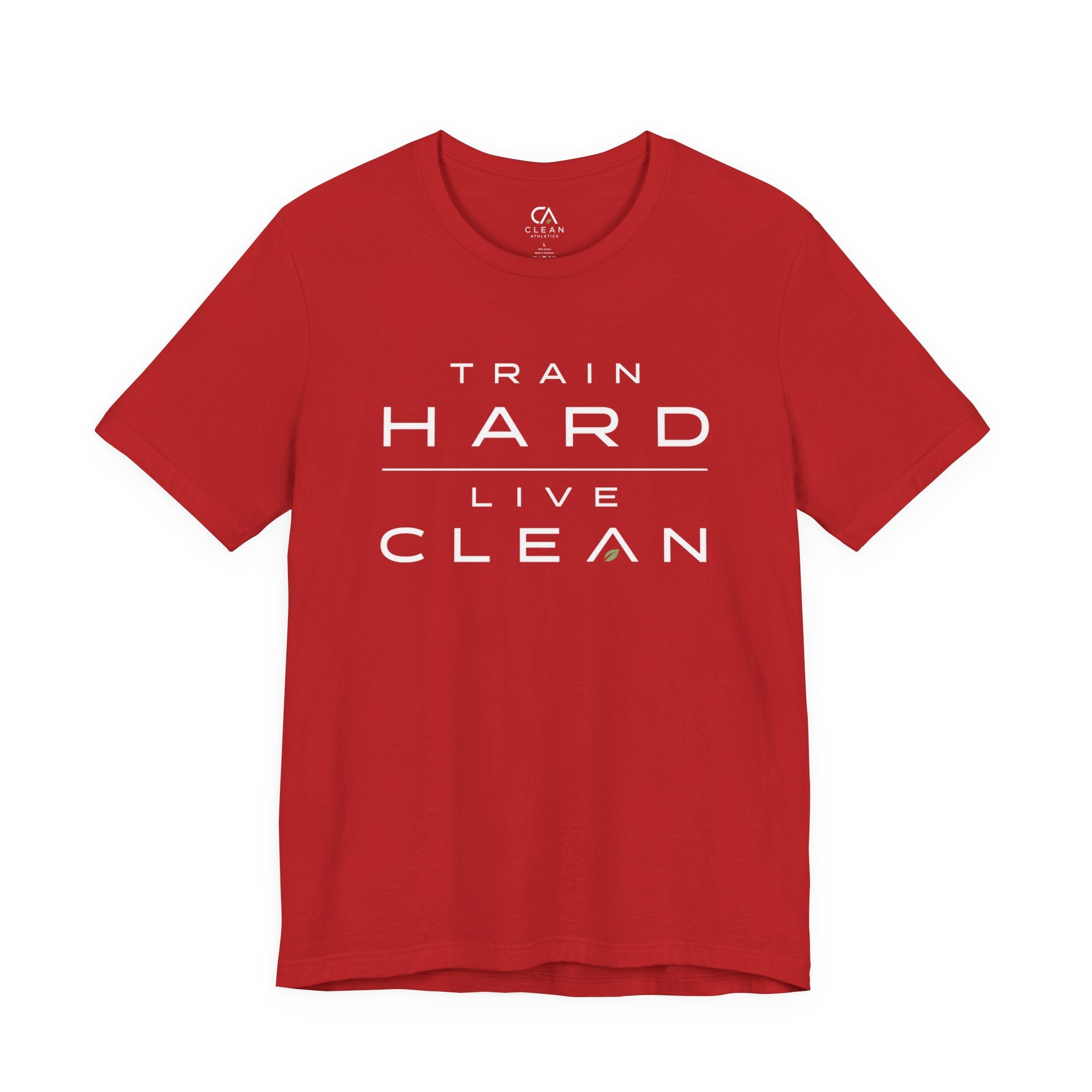 Clean Athletics™ Premium Motto Tee | Unisex