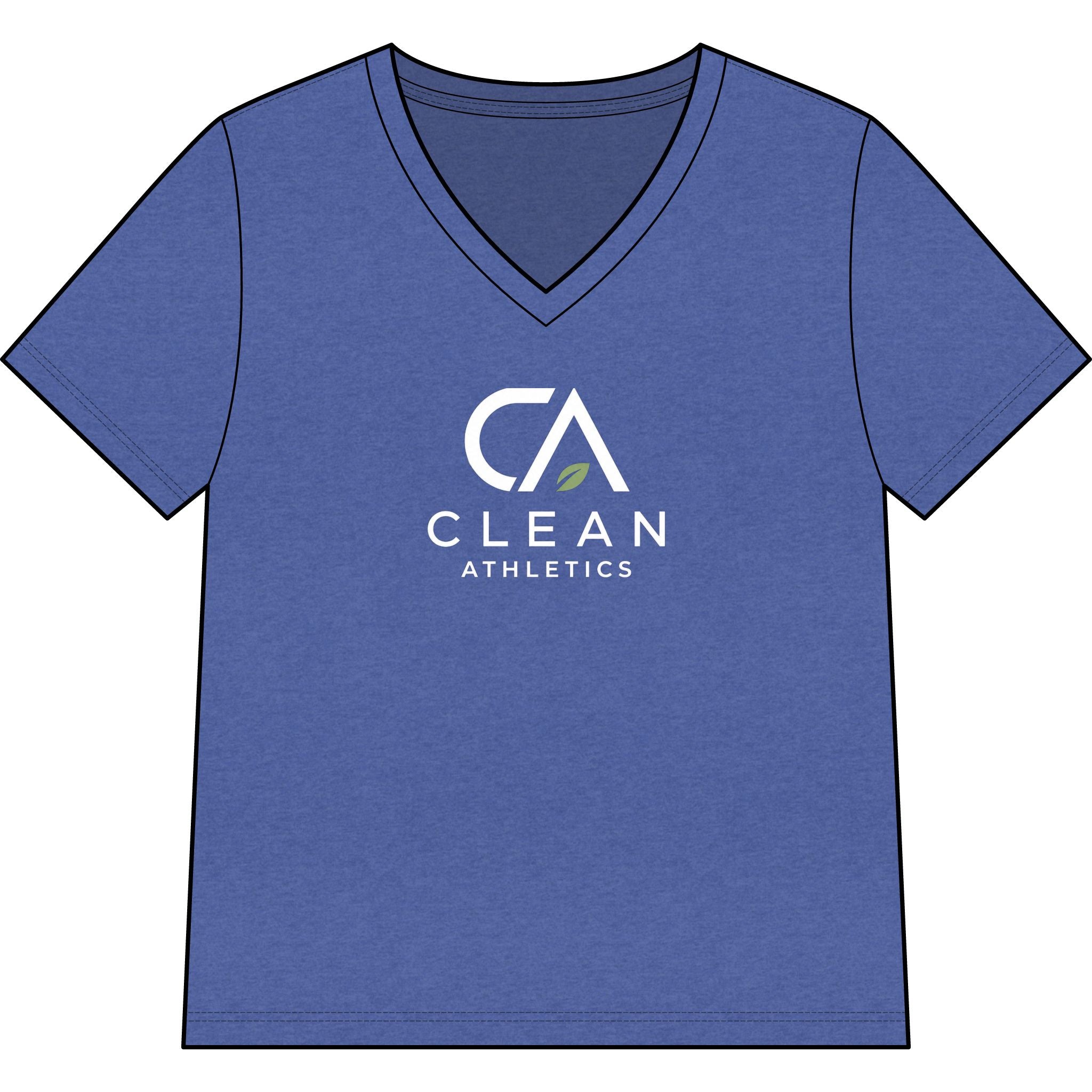 Clean Athletics™ Women’s Relaxed V-Neck Tee