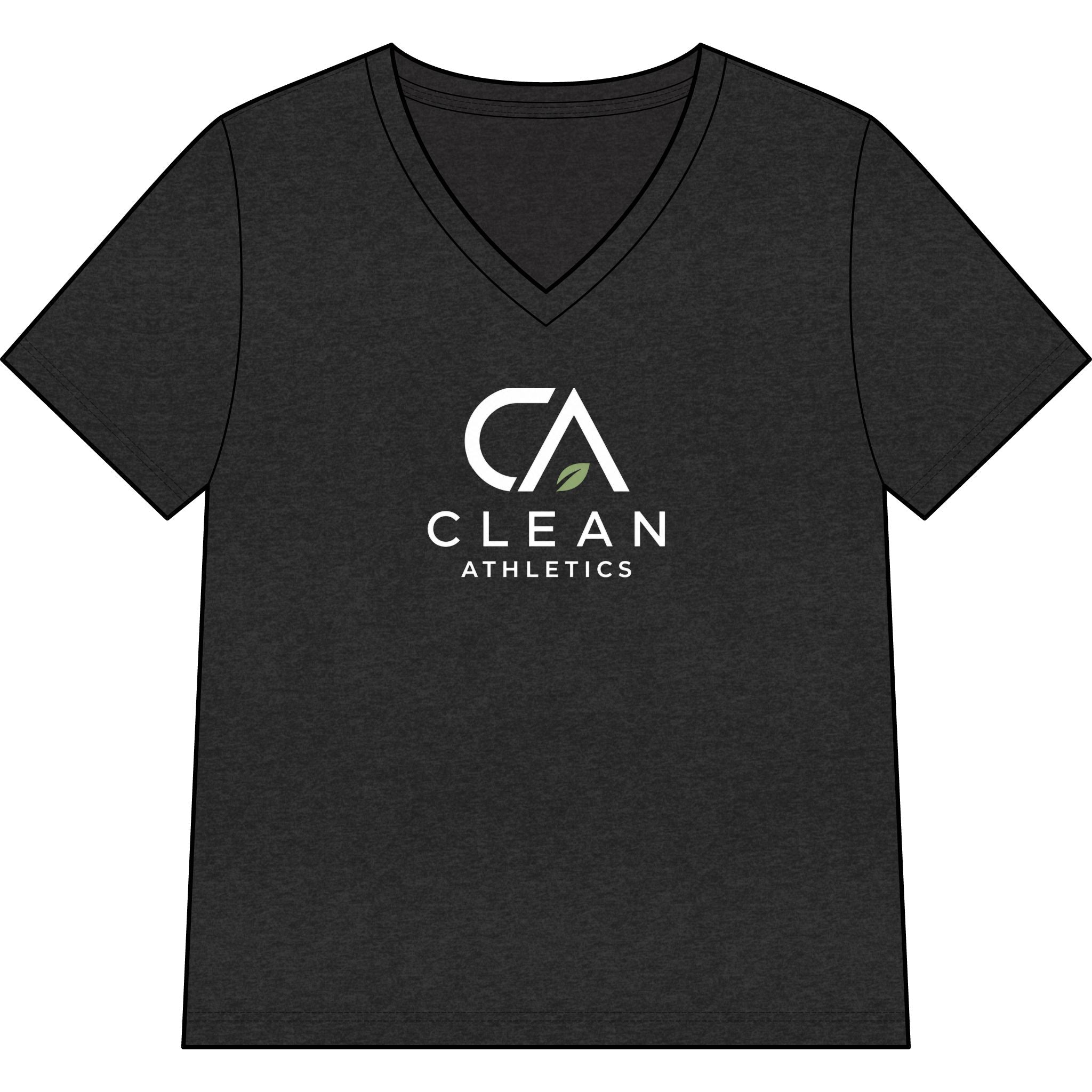 Clean Athletics™ Women’s Relaxed V-Neck Tee