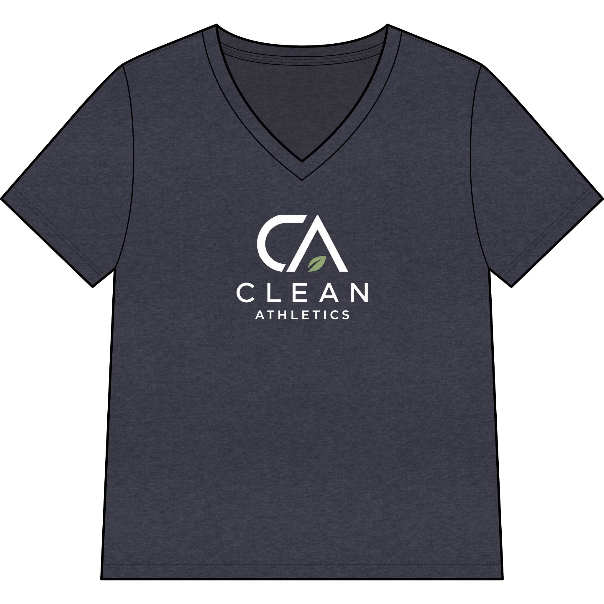 Clean Athletics™ Women’s Relaxed V-Neck Tee