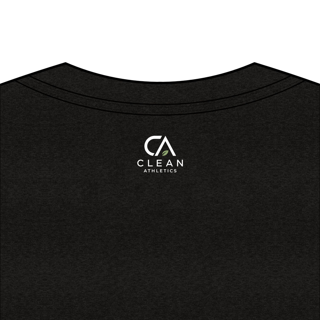 Clean Athletics™ Women’s Relaxed V-Neck Motto Tee
