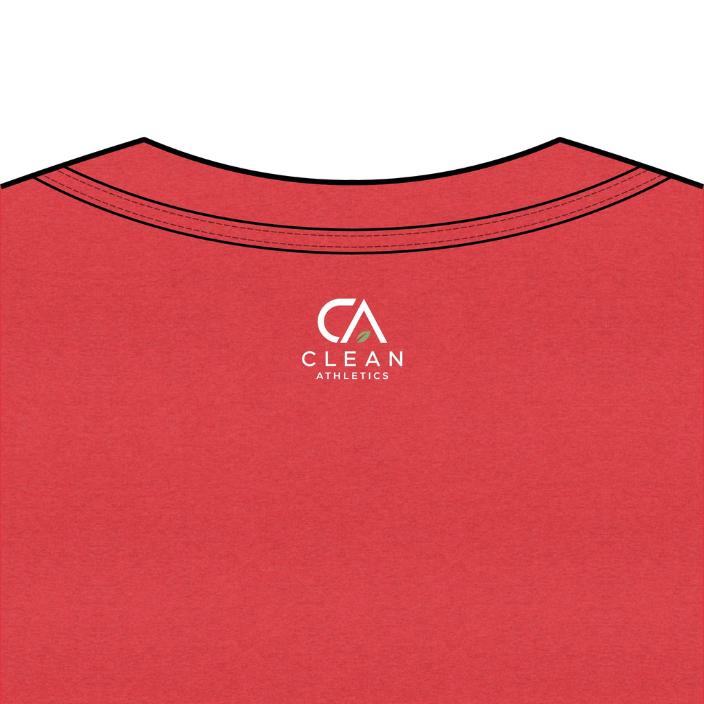 Clean Athletics™ Women’s Relaxed V-Neck Motto Tee