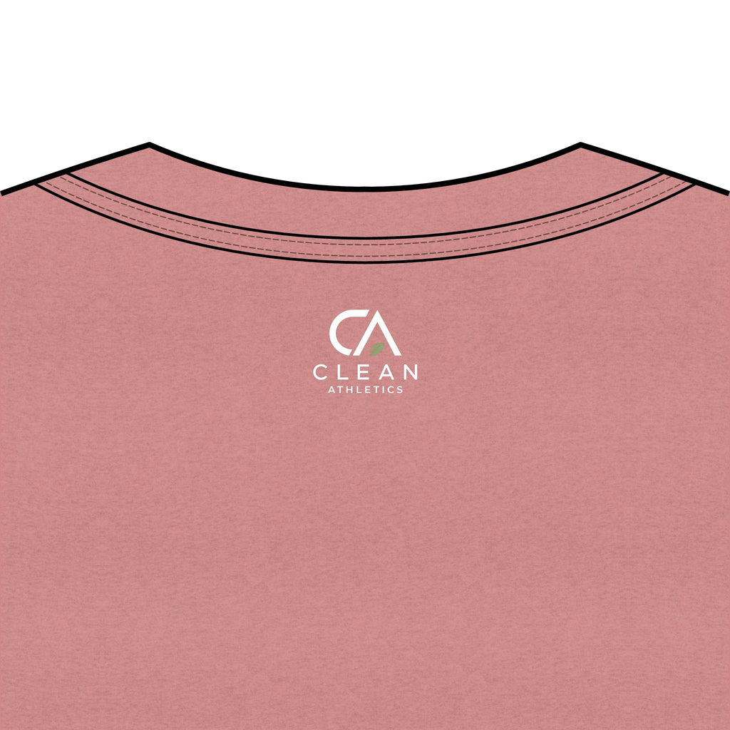 Clean Athletics™ Women’s Relaxed V-Neck Motto Tee