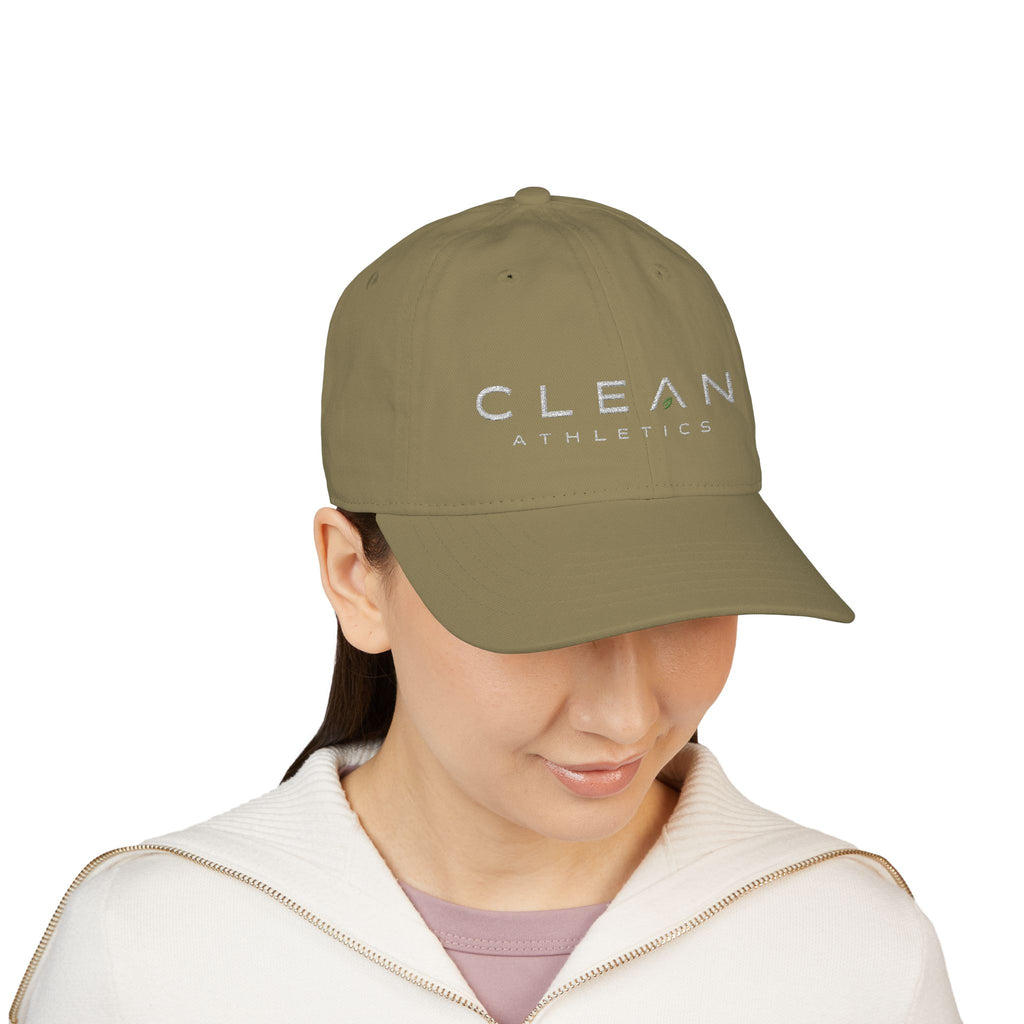 Clean Athletics™ Organic Baseball Cap 02 (Embroidered) | Unisex