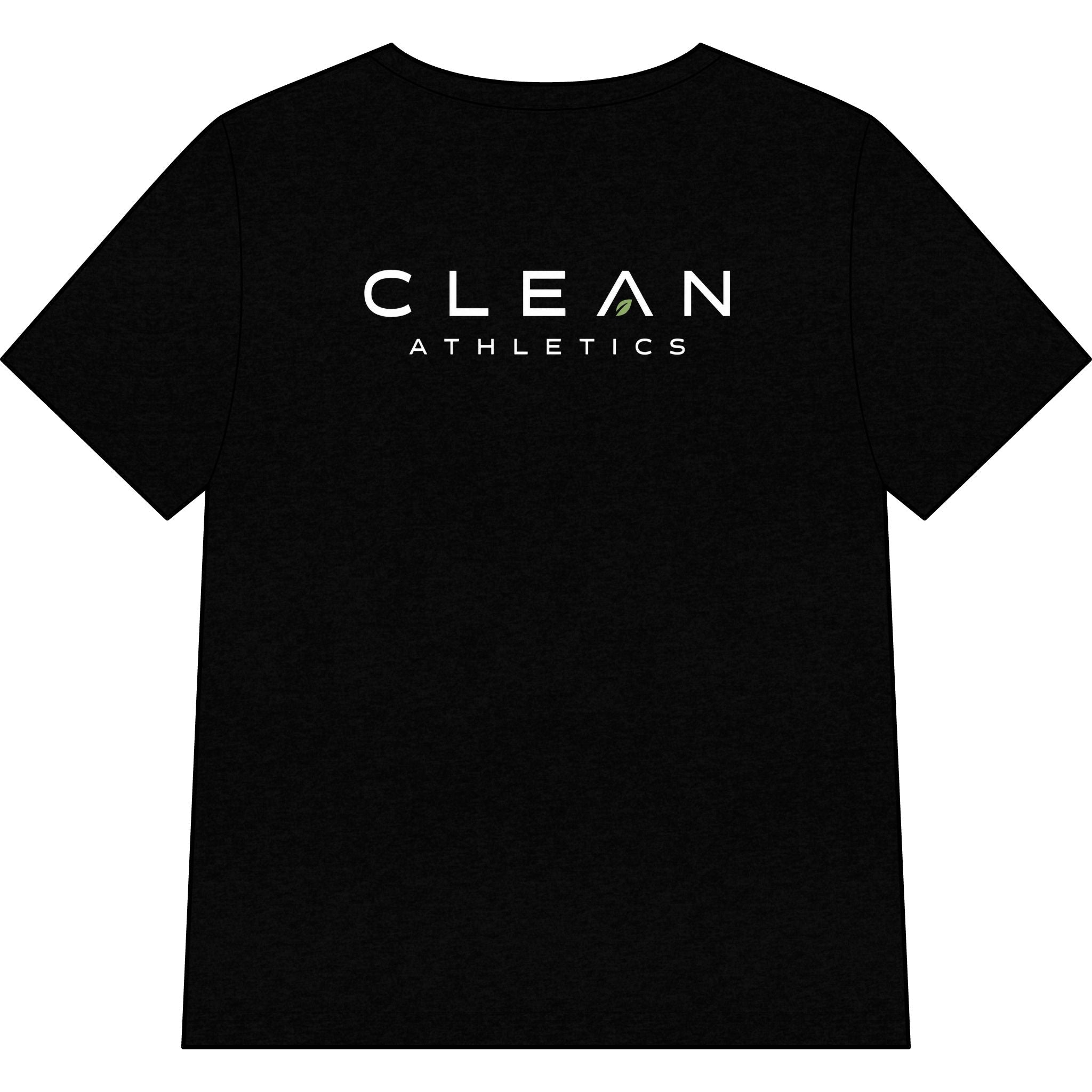 Clean Athletics™ Women’s Relaxed V-Neck Motto Tee