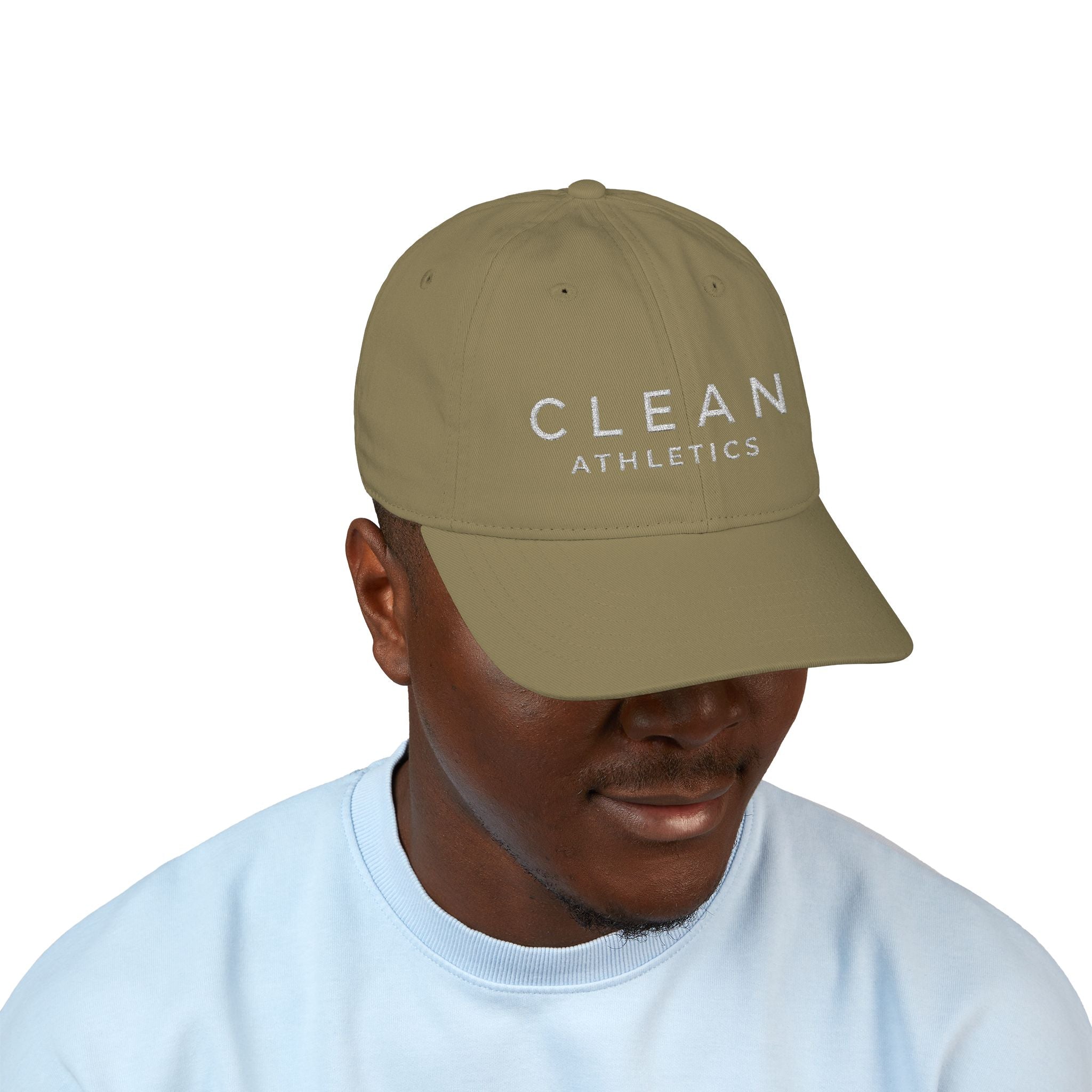 Clean Athletics™ Organic Baseball Cap 02 (Embroidered) | Unisex