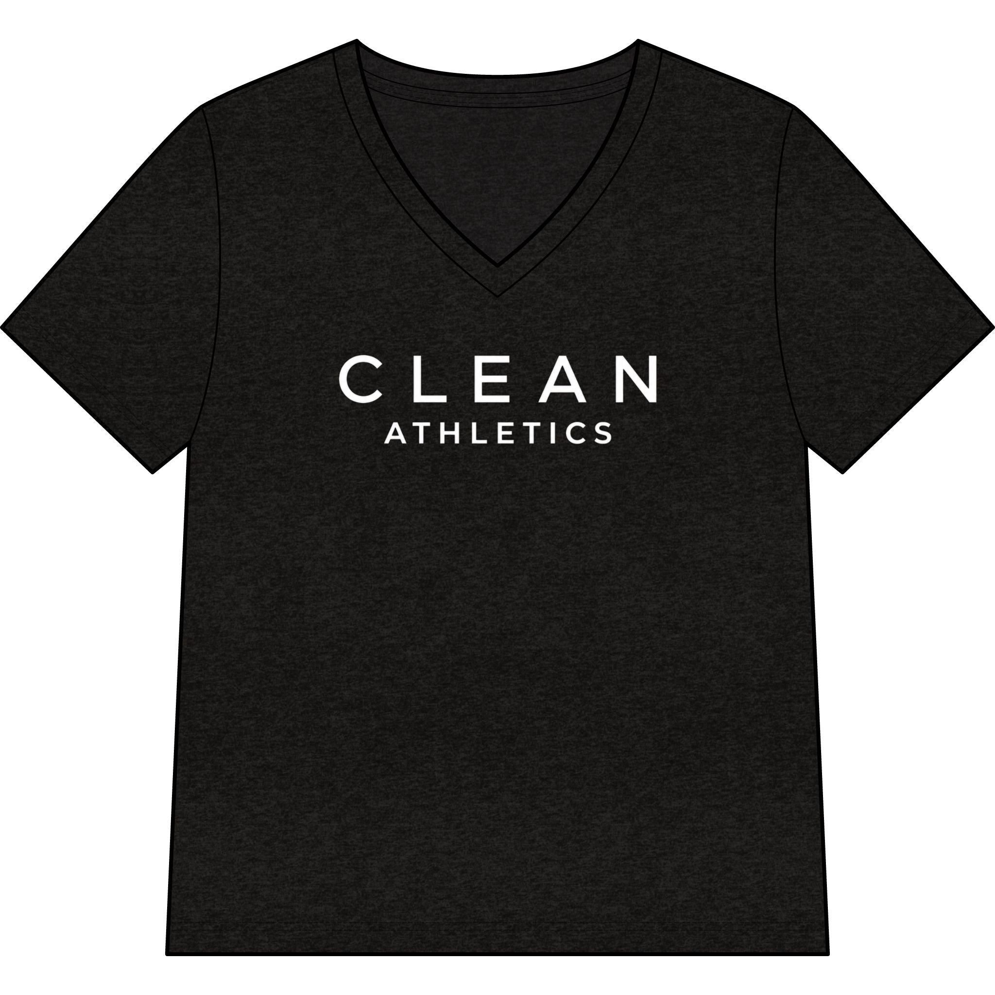 Clean Athletics™ Women’s Relaxed V-Neck Tee 03
