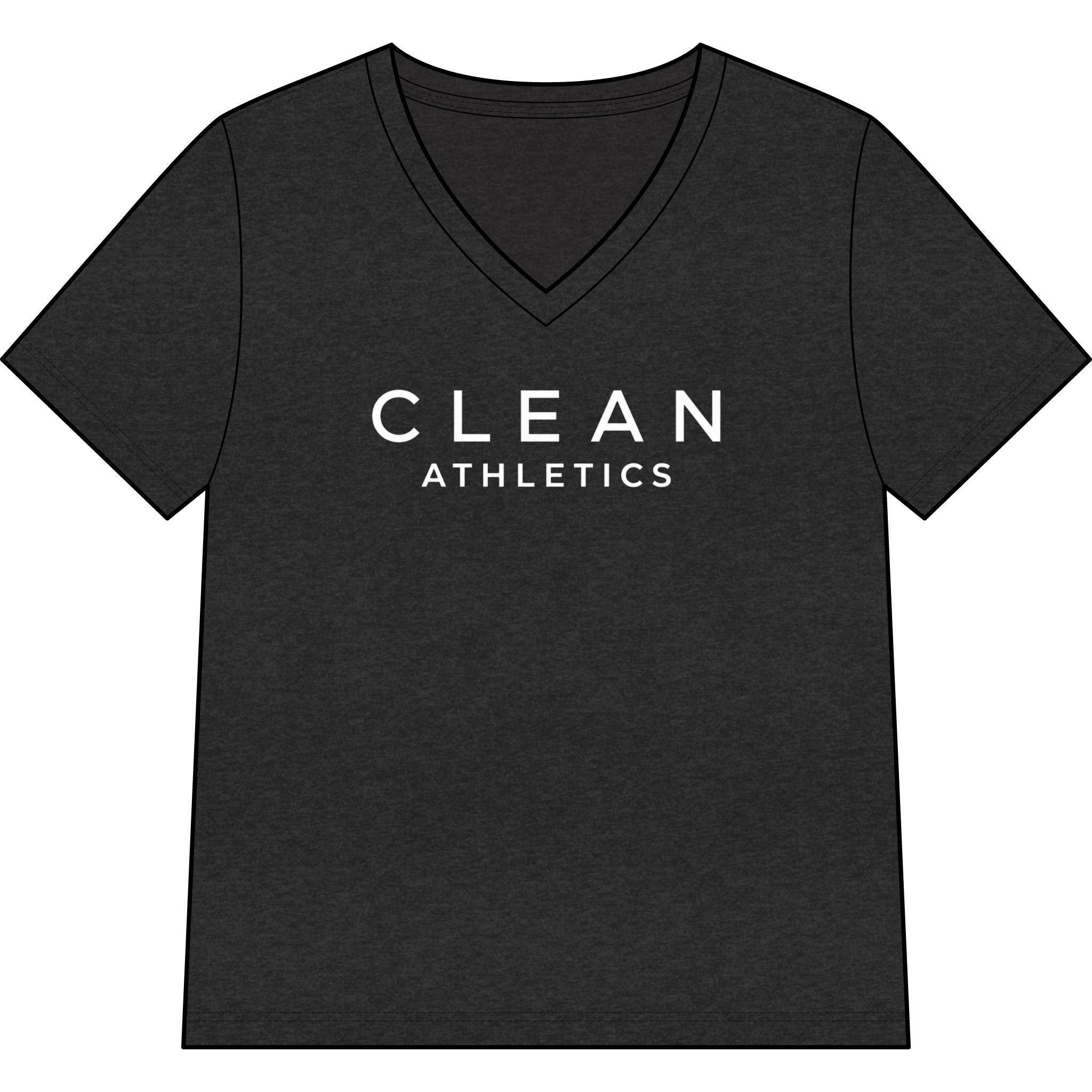 Clean Athletics™ Women’s Relaxed V-Neck Tee 03