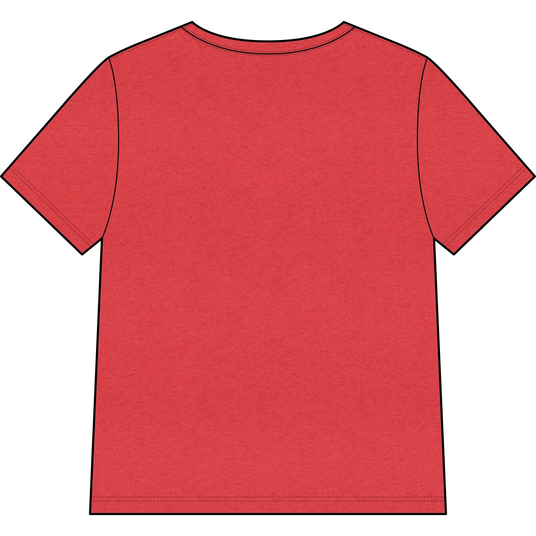 Clean Athletics™ Women’s Relaxed V-Neck Tee 03