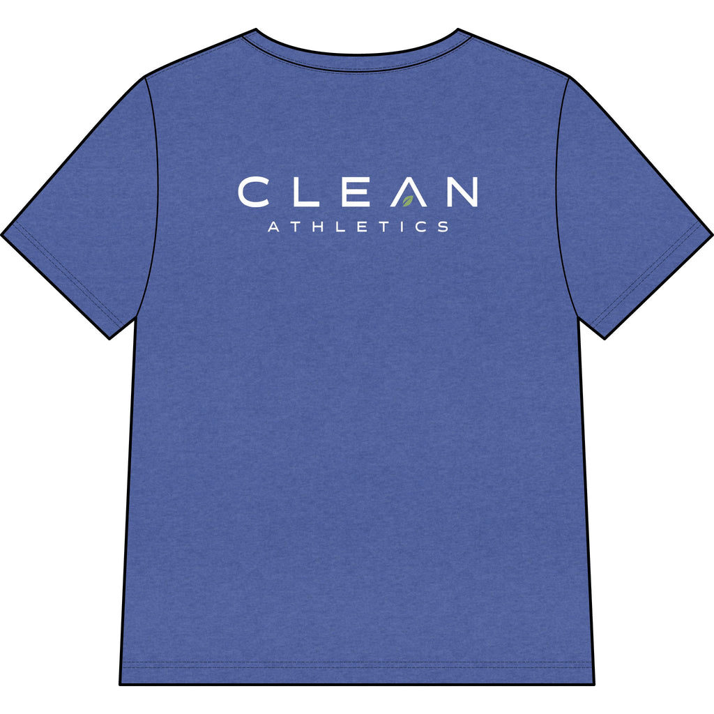 Clean Athletics™ Women’s Relaxed V-Neck Motto Tee