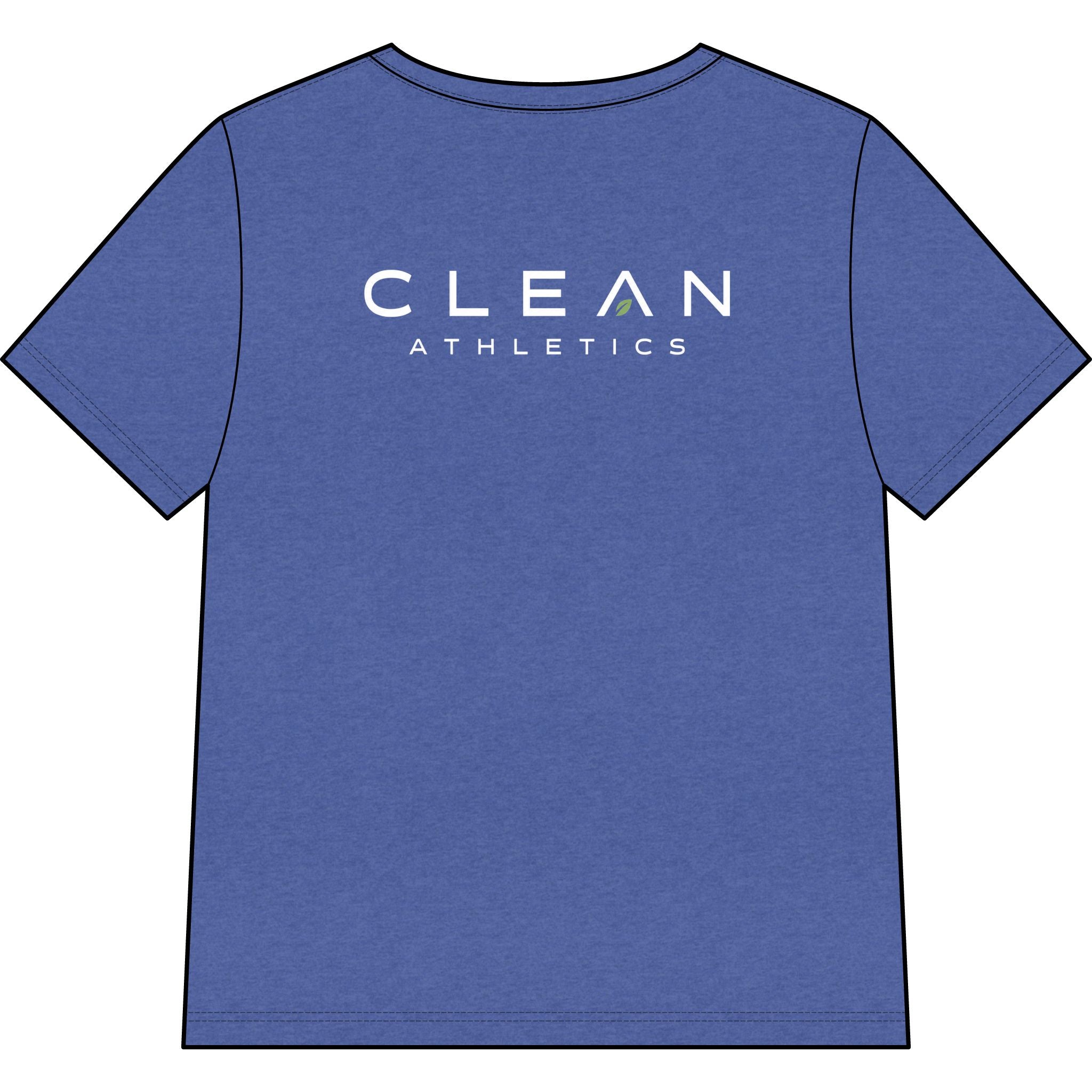 Clean Athletics™ Women’s Relaxed V-Neck Motto Tee