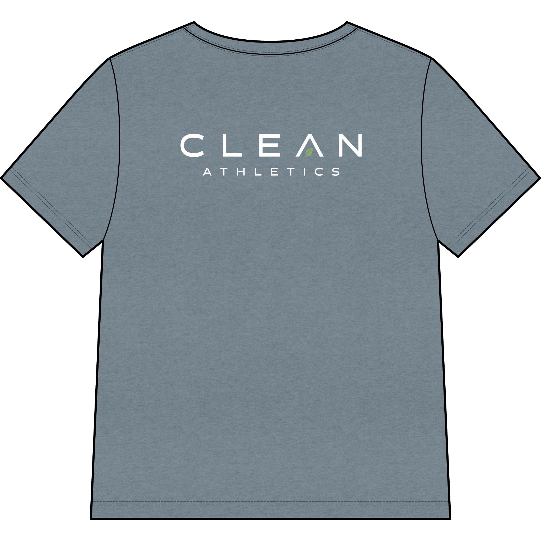 Clean Athletics™ Women’s Relaxed V-Neck Motto Tee