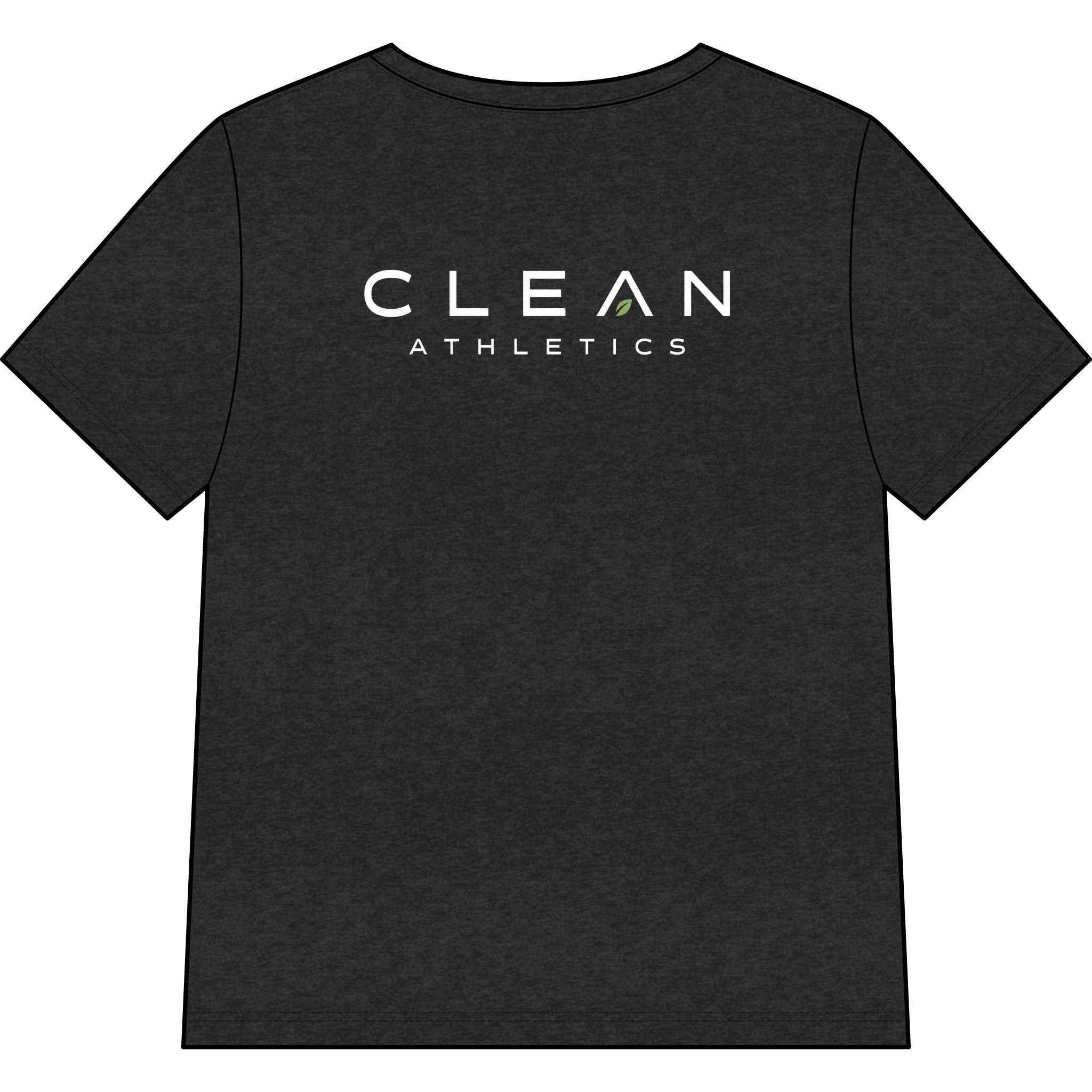Clean Athletics™ Women’s Relaxed V-Neck Motto Tee