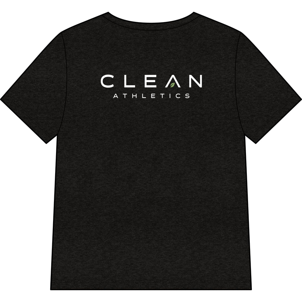 Clean Athletics™ Women’s Relaxed V-Neck Motto Tee
