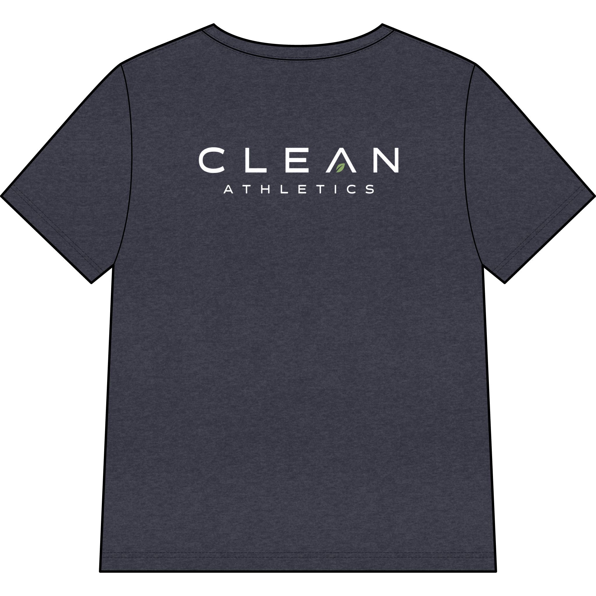 Clean Athletics™ Women’s Relaxed V-Neck Motto Tee