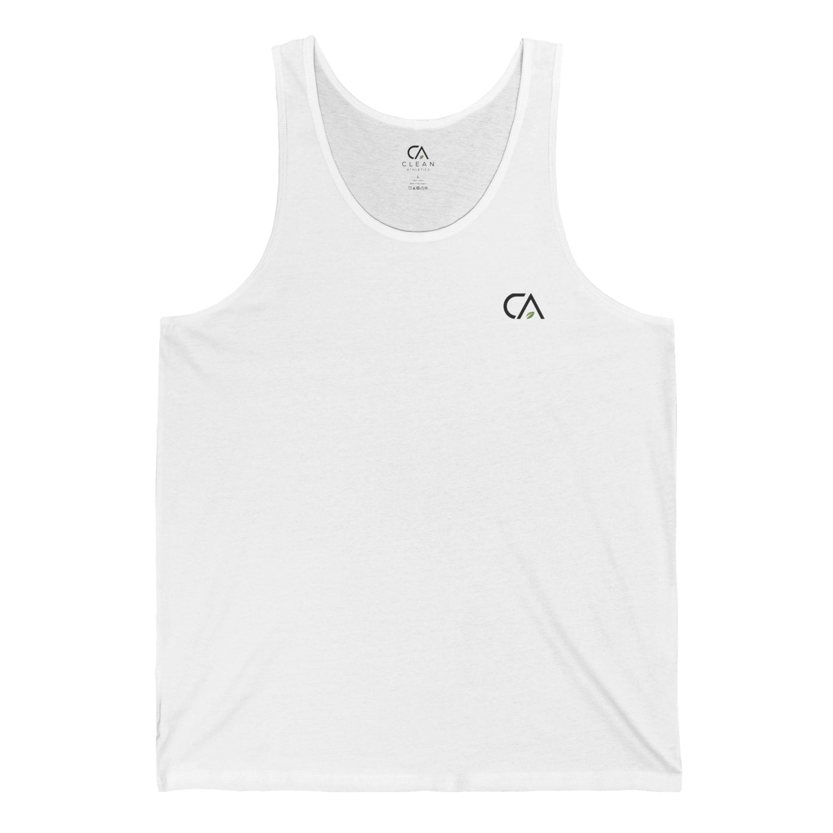 Clean Athletics™ Premium Logo Tank 04 | Unisex