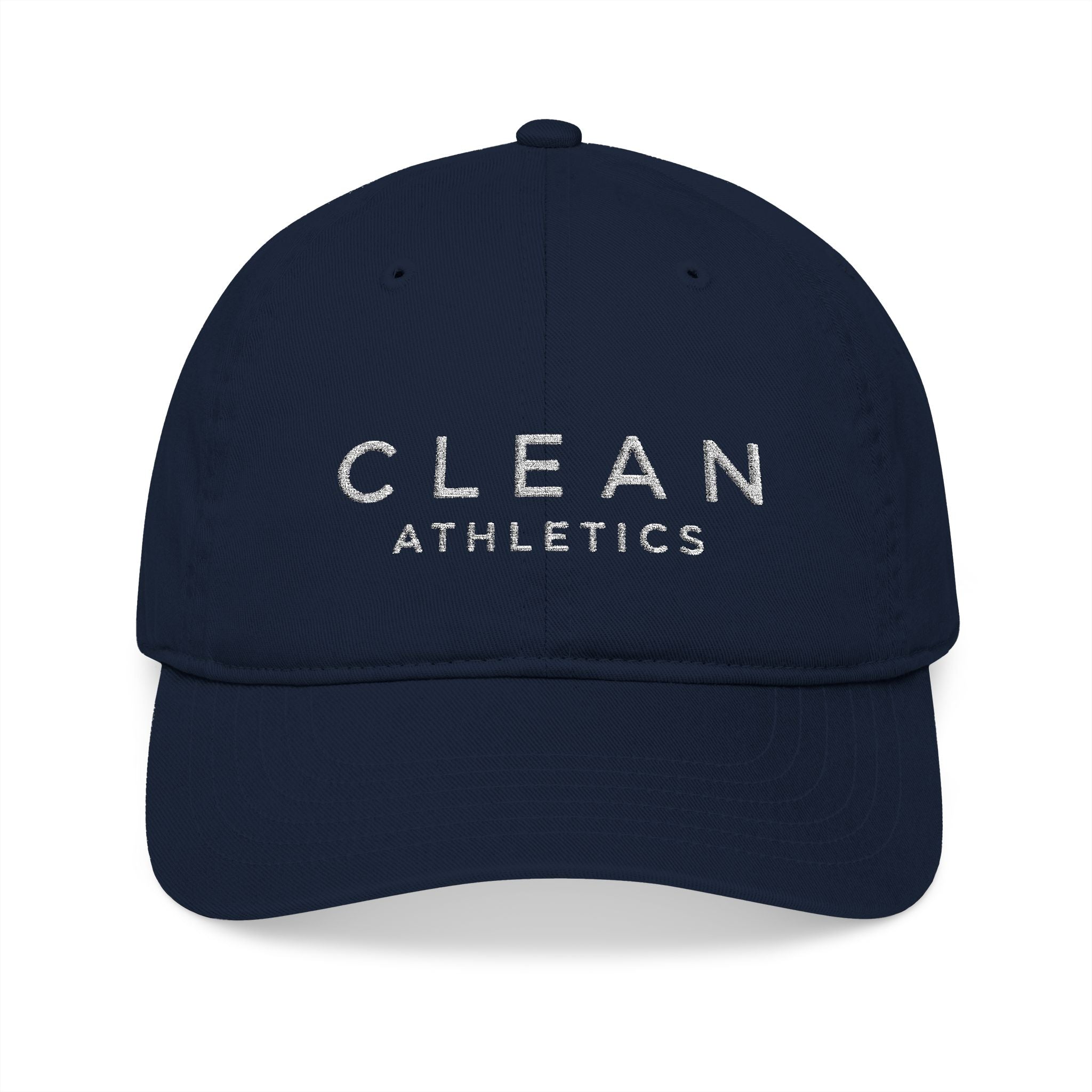 Clean Athletics™ Organic Baseball Cap 02 (Embroidered) | Unisex