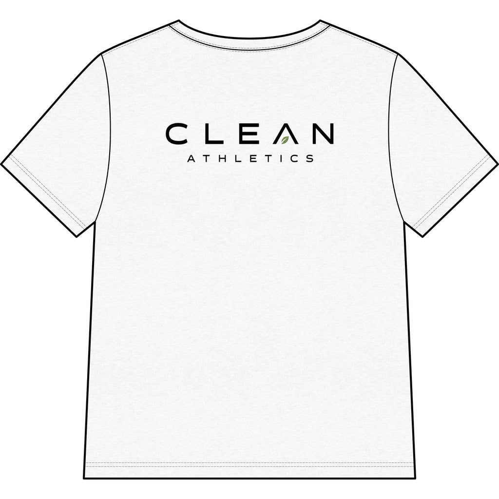 Clean Athletics™ Women’s Relaxed V-Neck Motto Tee
