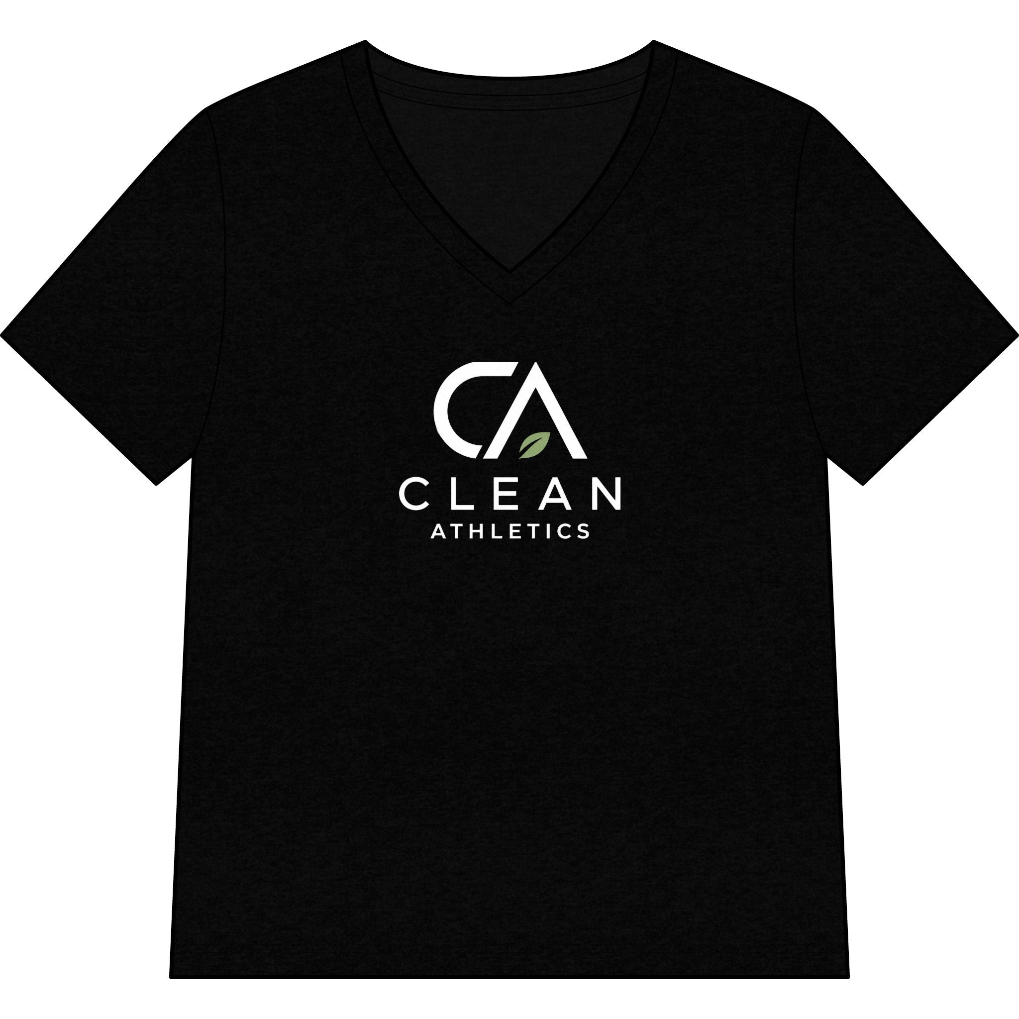Clean Athletics™ Women’s Relaxed V-Neck Tee