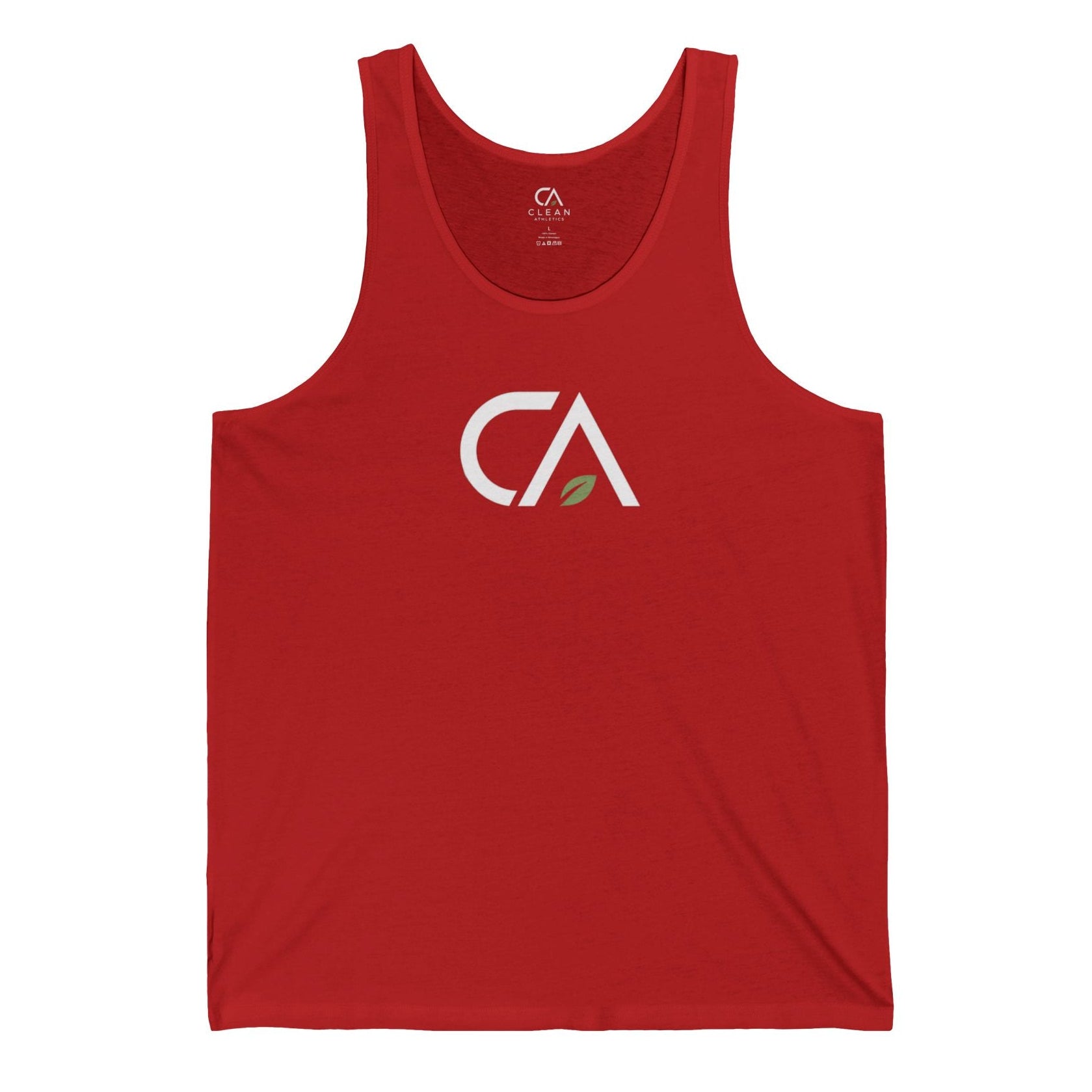 Clean Athletics™ Premium Logo Tank 02 | Unisex